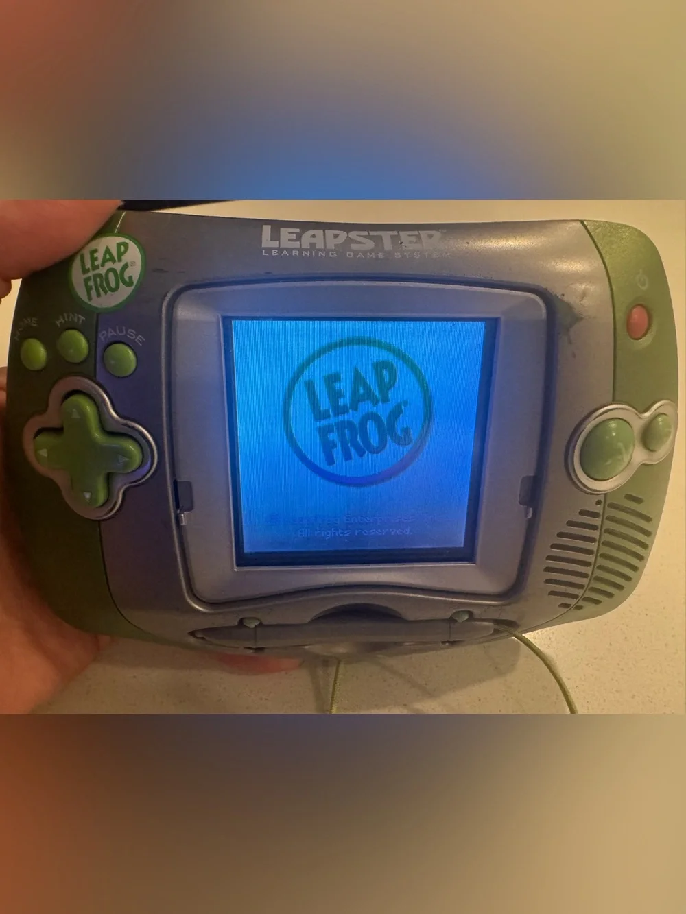 Leapfrog leapster handheld